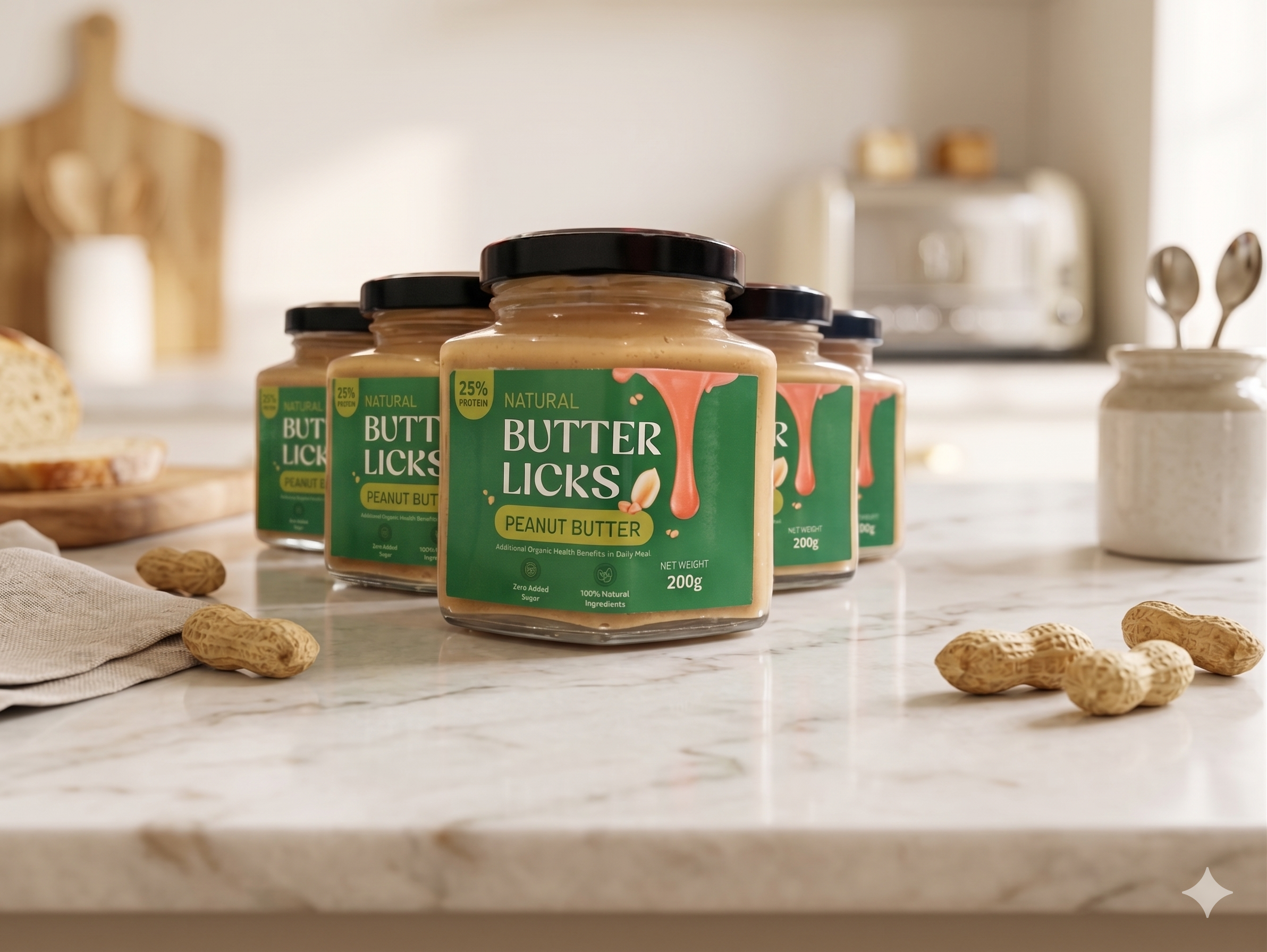 Butter Licks Fitness Combo — 2 × 400g