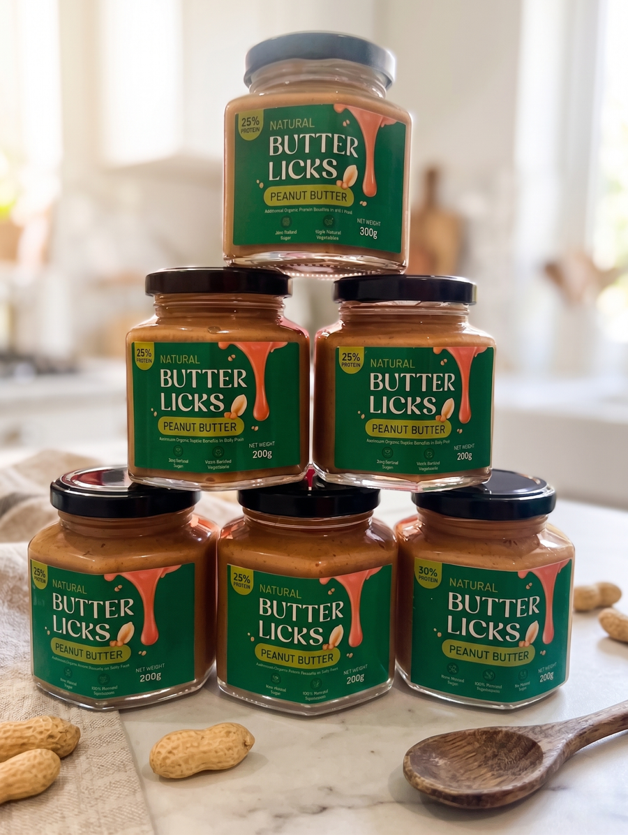 Butter Licks Starter Combo — 400g + 200g